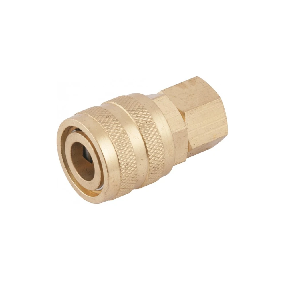 Engate Rápido Fêmea 1/4"X1/4" em Latão Vonder