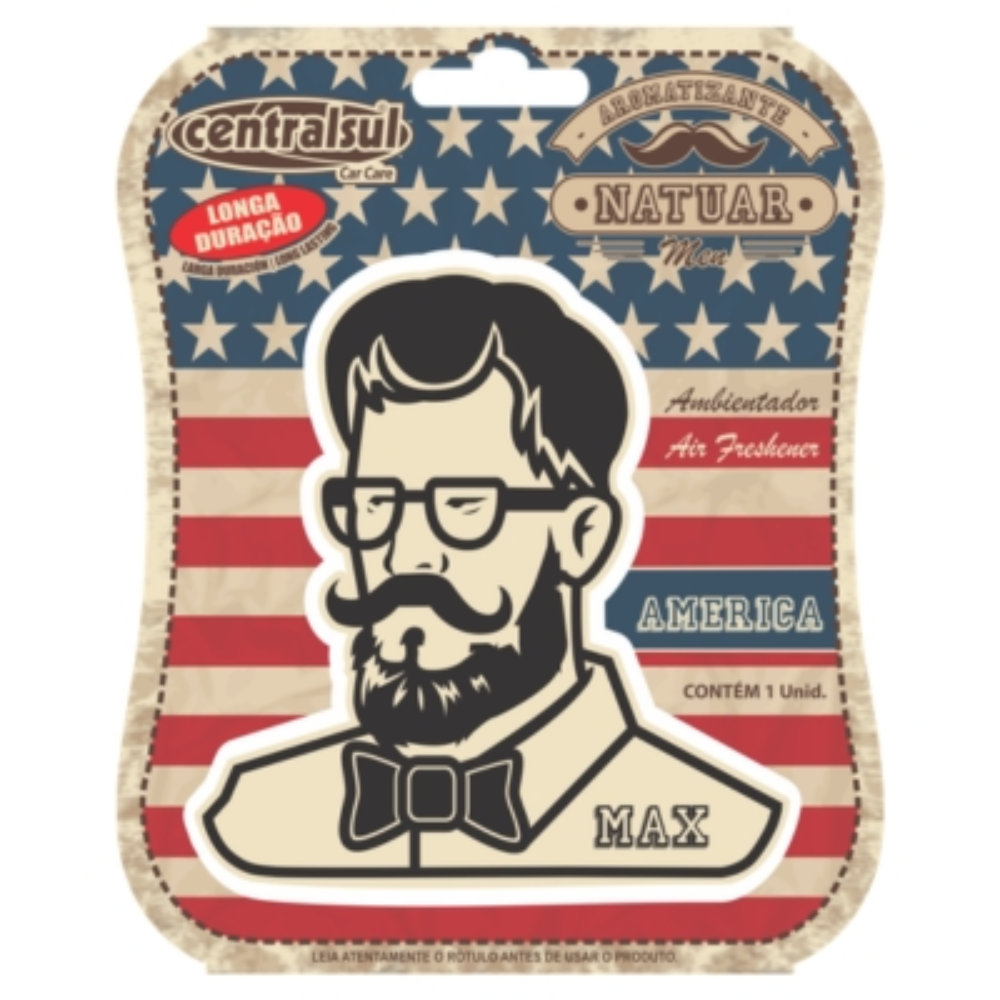 Aromatizante Sachê Miniatura Men America