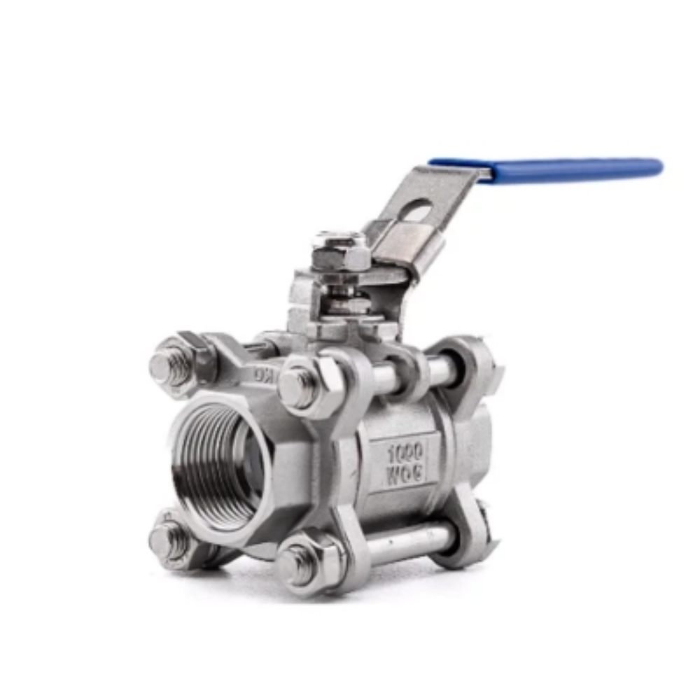 Registro Esfera Tripartido 3/4 INOX 304 Passa Plena Bremen