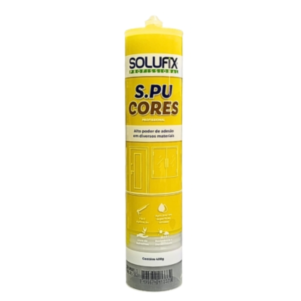 Pu Solufix Hibrido S.Pu 40r Amarelo 400gr