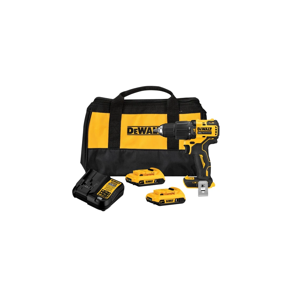 Furadeira/Parafusadeira 1/2" a Bateria 20V DCD709D2 Dewalt 