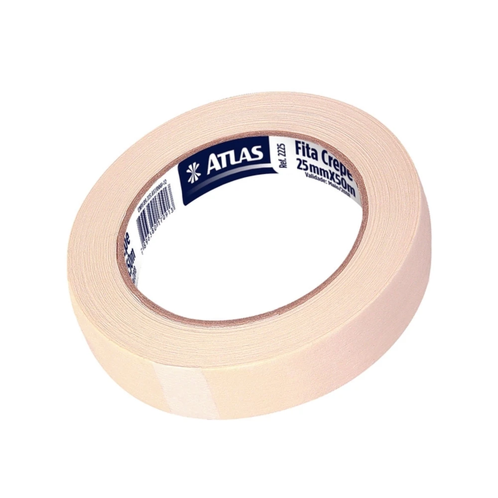 Fita Crepe 24X50M Uso Geral Atlas