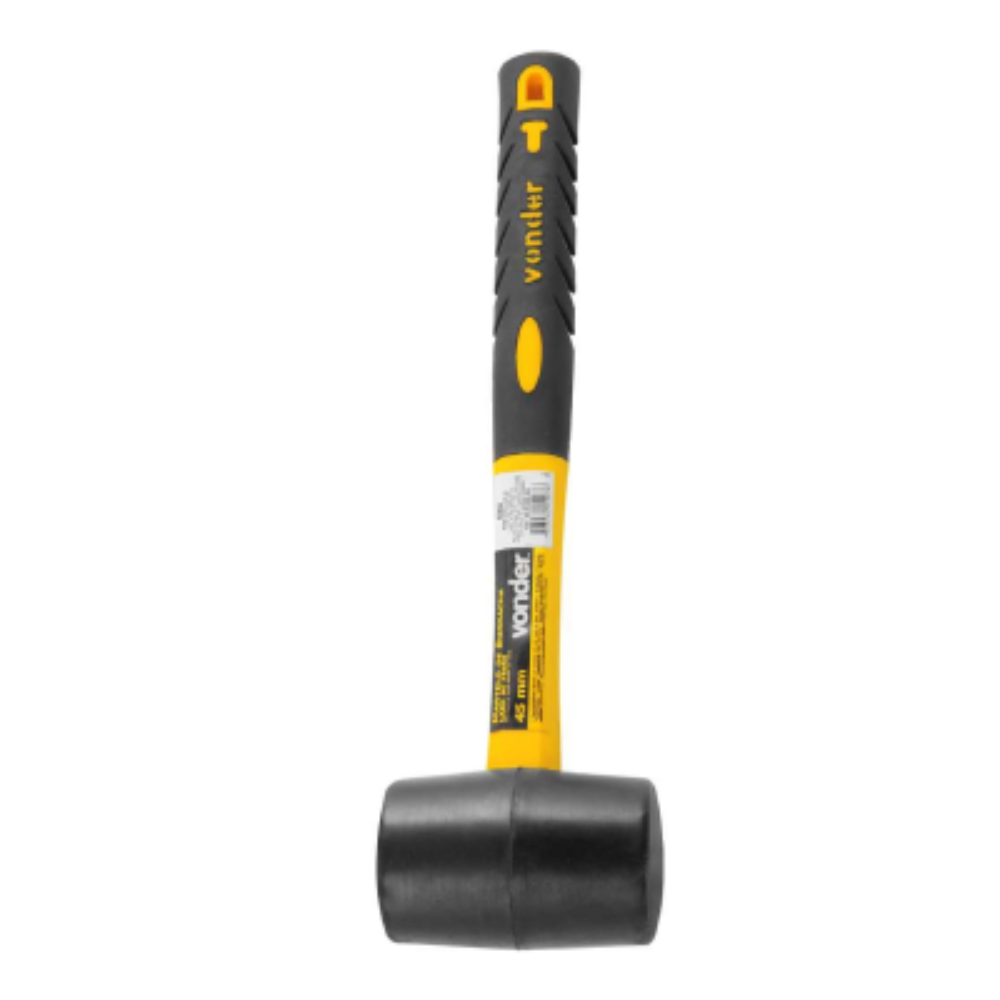 Martelo de Borracha 45 mm Cabo em Fibra VONDER