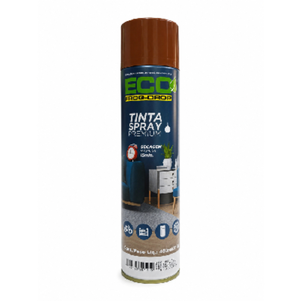Tinta Spray Eco Premium Marrom 400ml