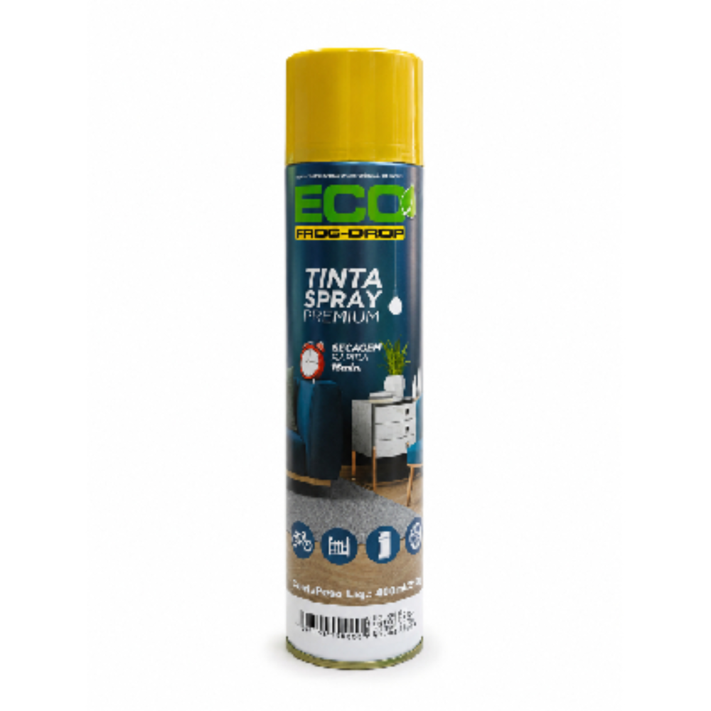 Tinta Spray Eco Premium Ouro Metálico 400ml