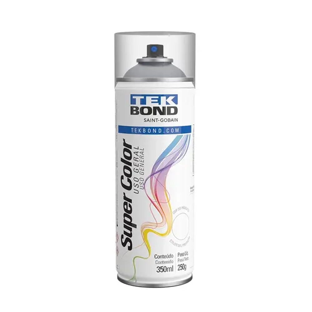 Tinta Spray Verniz Brilhante Uso Geral 350ml Tekbond
