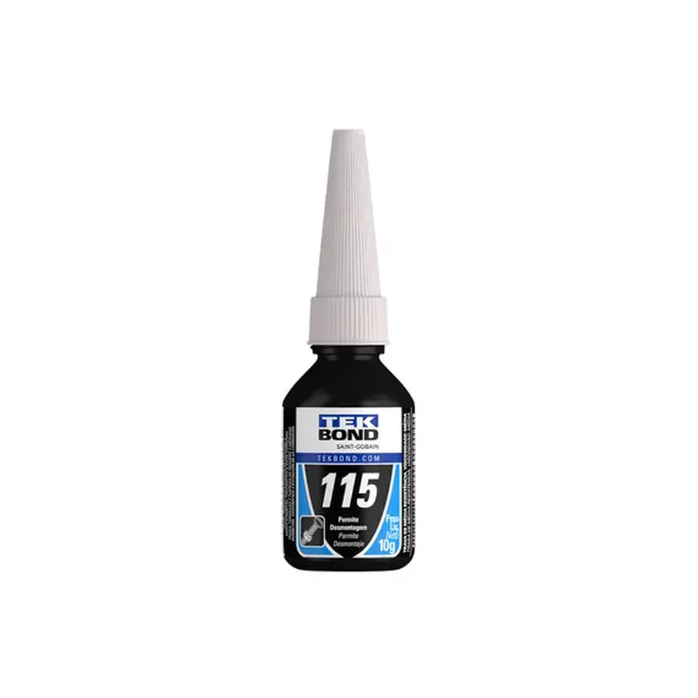 Trava Rosca Torque Médio AT 115 Azul 10g Tekbond