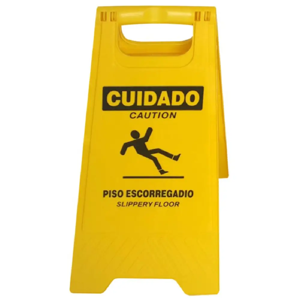 Cavalete Sinalizador Piso Escorregadio 61x30cm Plastcor