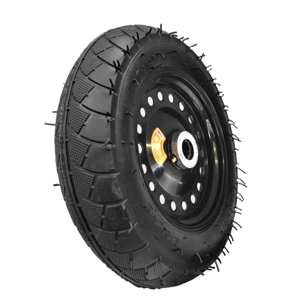 Roda Cargo 350x8 Pneu E Camara 4 Lonas Eixo 1 pol. Ajax