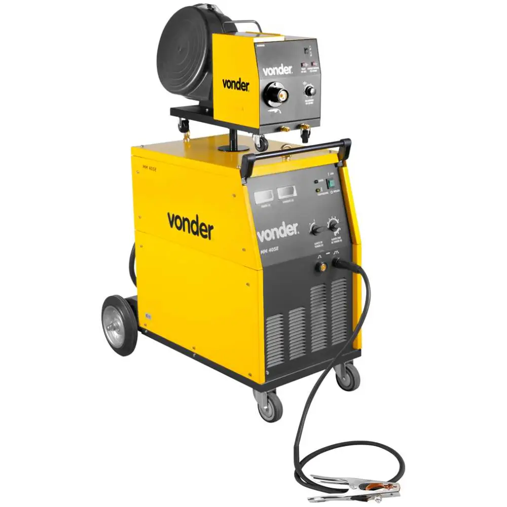 Máquina de Solda MIG/MAG MM 405 E 400A Vonder Máquina de Solda MIG/MAG MM 405 E 400A Vonder