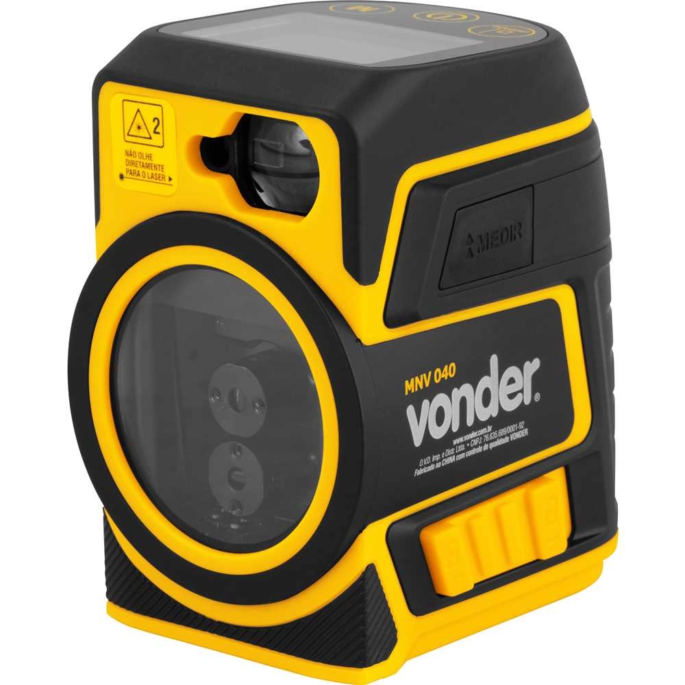 Medidor Laser 40m com Nível Verde MNV 040 Vonder