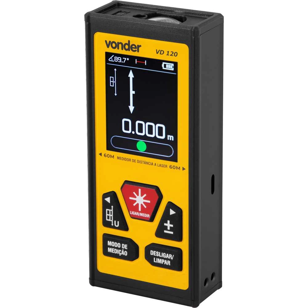 Medidor de Distância Laser 120m VD 120 Vonder