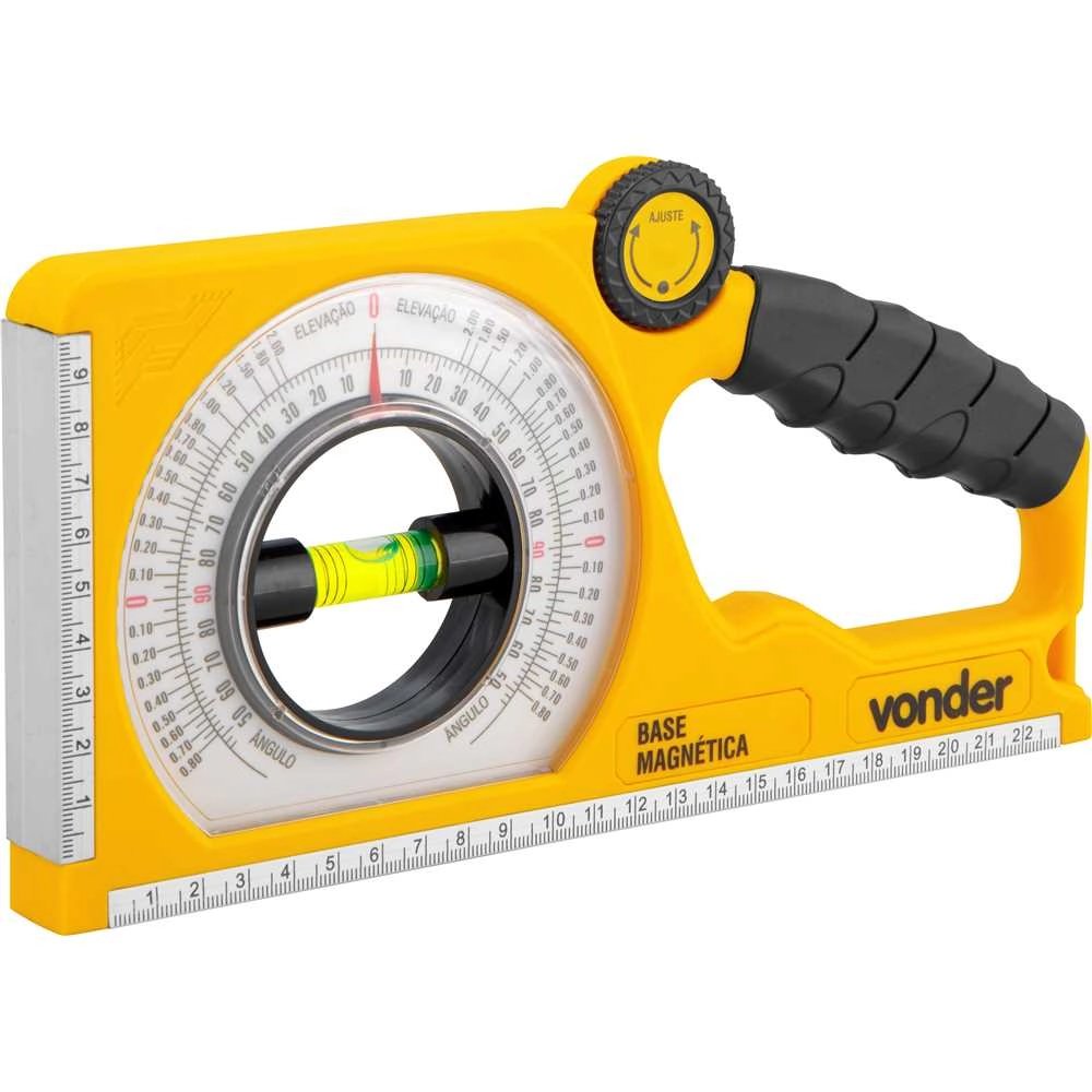 Medidor de Ângulo Magnético 230mm Analógico Vonder