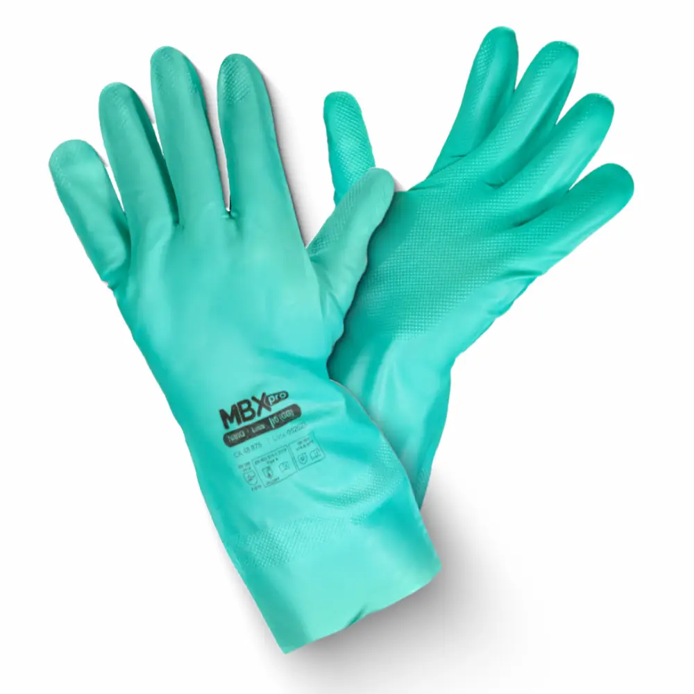 Luva Nitrílica Verde Flocada M 10390 Medix Luva Nitrílica Verde Flocada M 10390 Medix