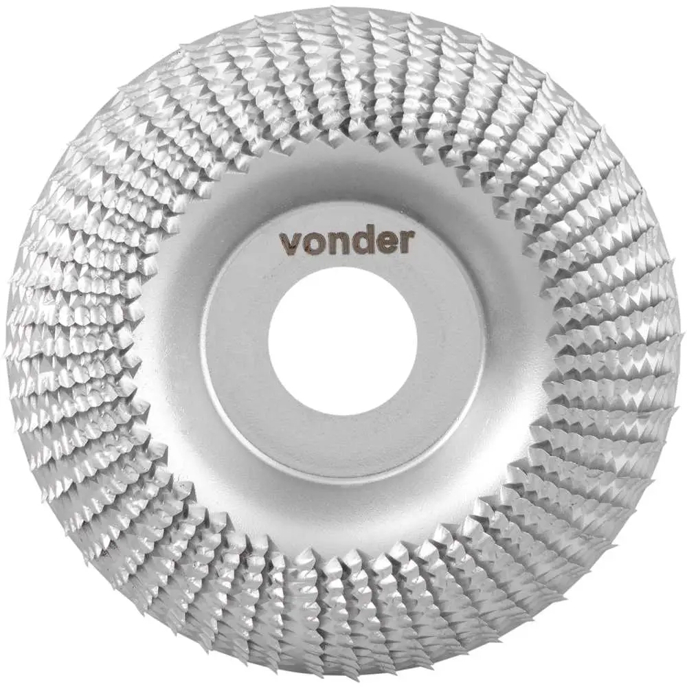 DiscoAço de Desbaste para Madeira 100mm Cônico Vonder
