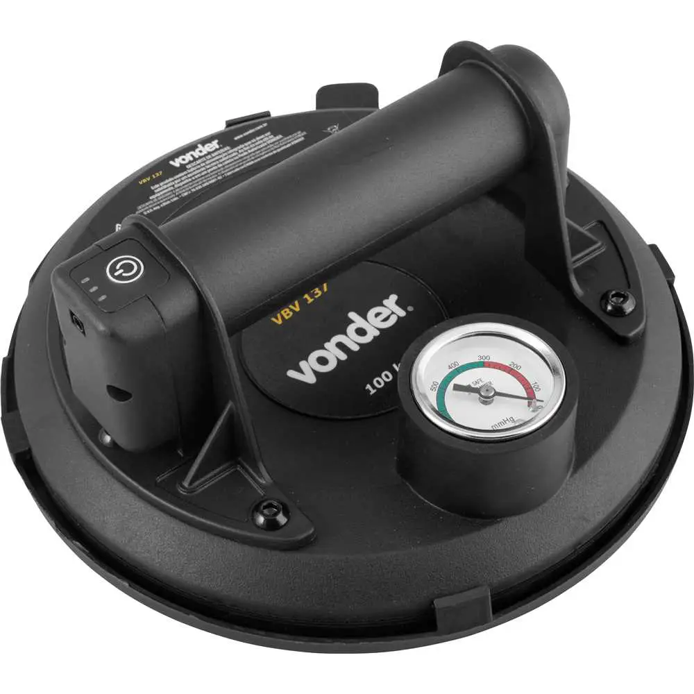 Ventosa a Bateria 8 pol. 100kg VBV 137 Vonder
