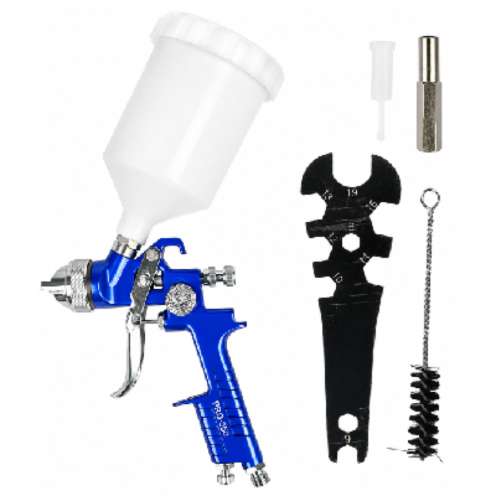 Pistola de Pintura HVLP PRO550 Bico 1,7mm 600ml PDR