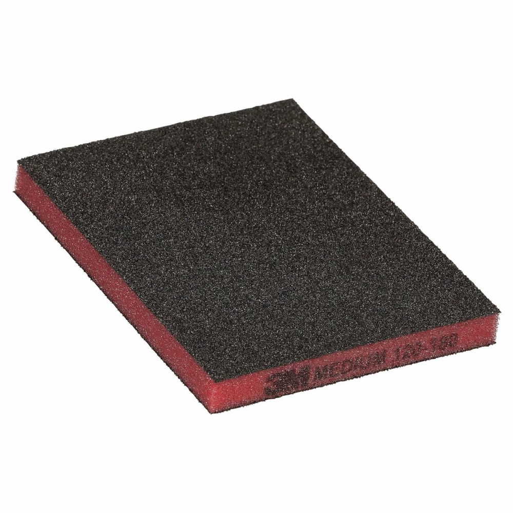 Esponja Abrasiva Dupla Face Grão 120-180 124X98mm 3M
