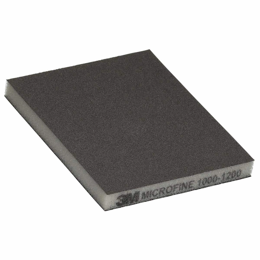 Esponja Abrasiva Dupla Face Grão 1000-1200 124X98mm 3M