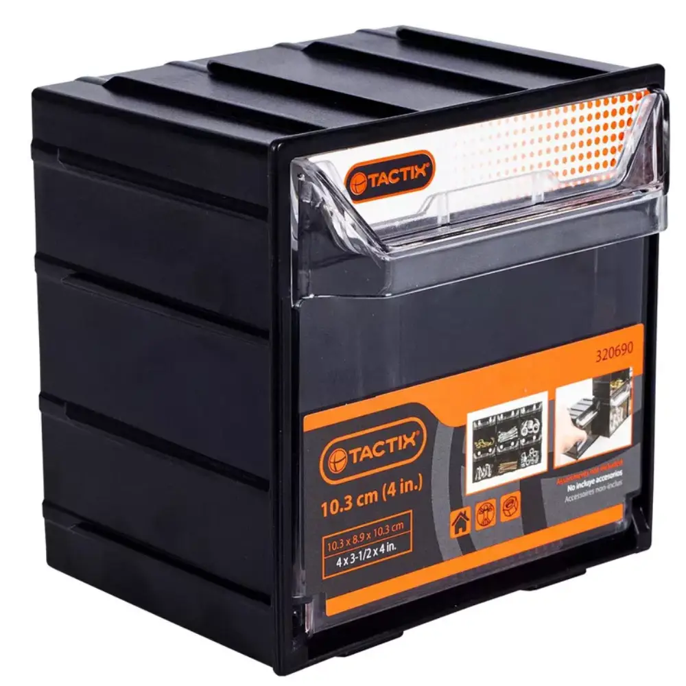 Caixa Organizadora Modular 10,3x8,9x10,3cm 583.0014 Tactix Caixa Organizadora Modular 10,3x8,9x10,3cm 583.0014 Tactix
