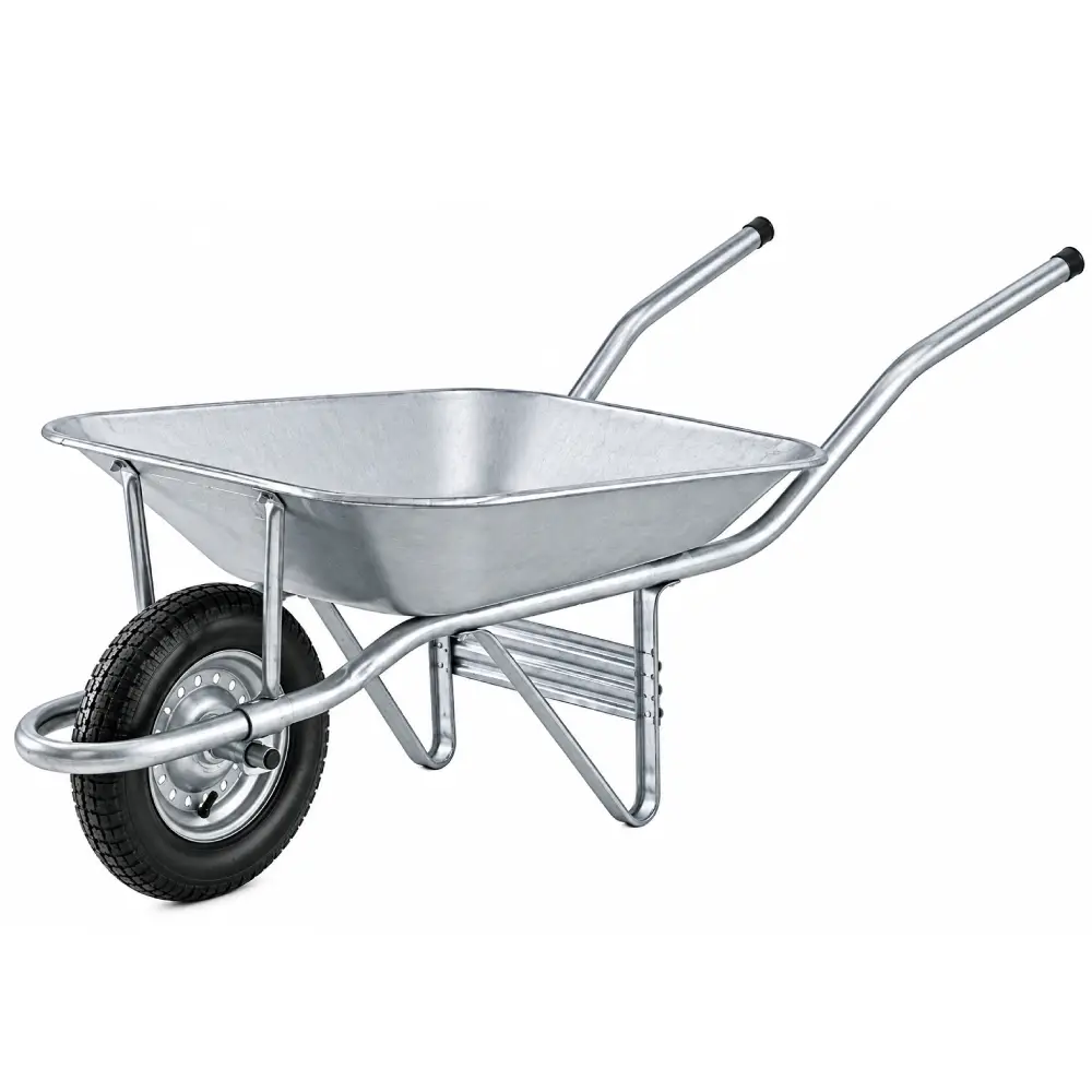 Carrinho de Mão Galvanizado Reforçado 150kg Canal