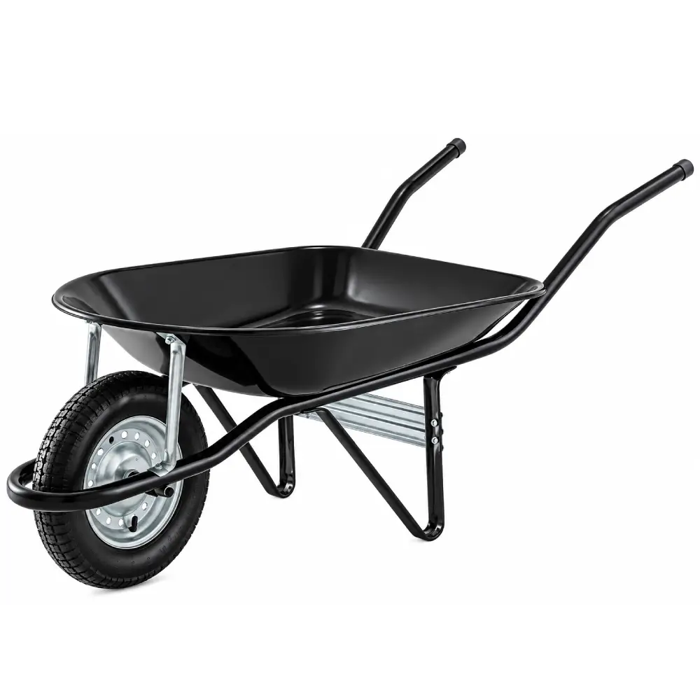 Carrinho de Mão 100kg Preto Chapa 0,45mm PRPC1 Canal
