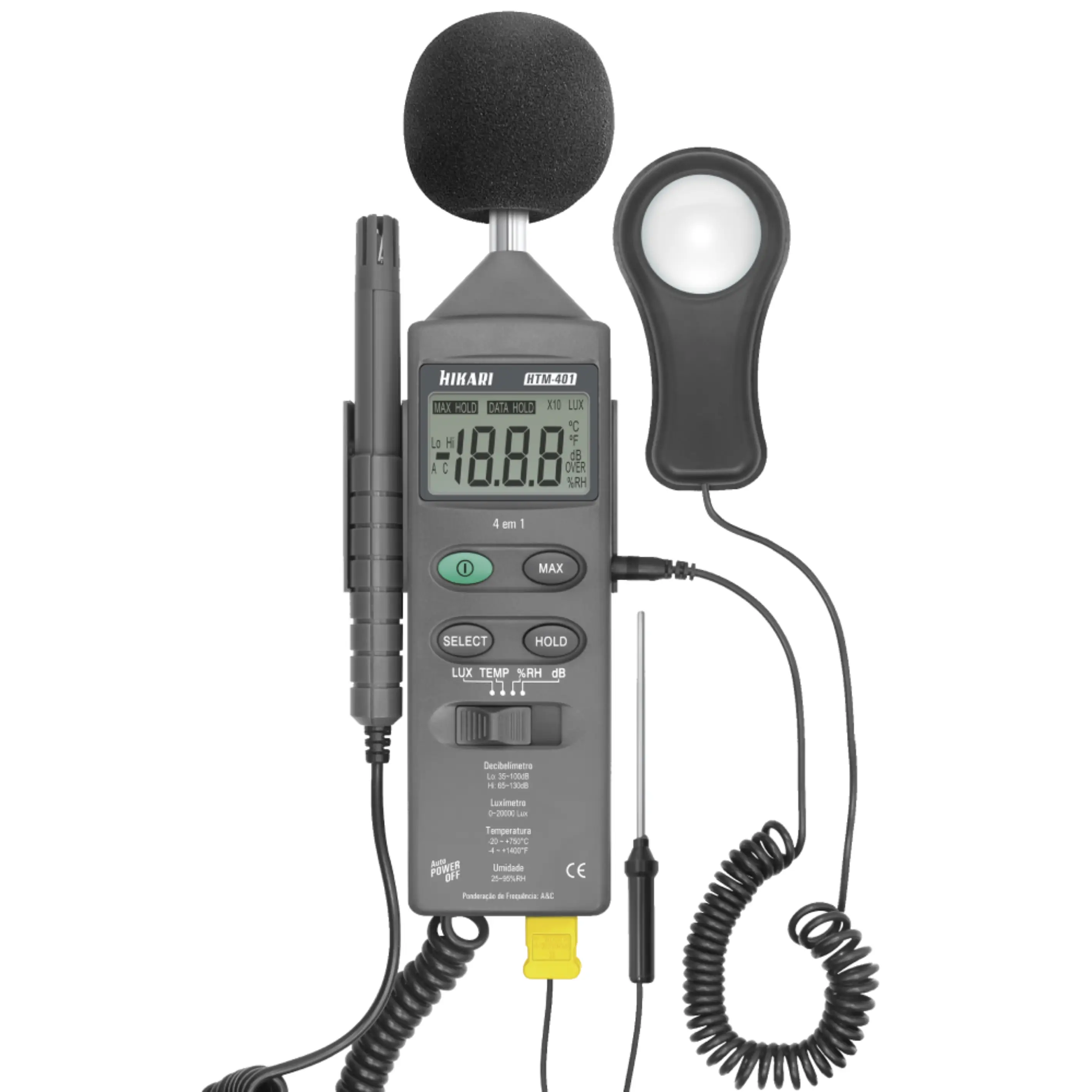 Testador Multifunções HTM-401 4 em 1 21N132N HIKARI 