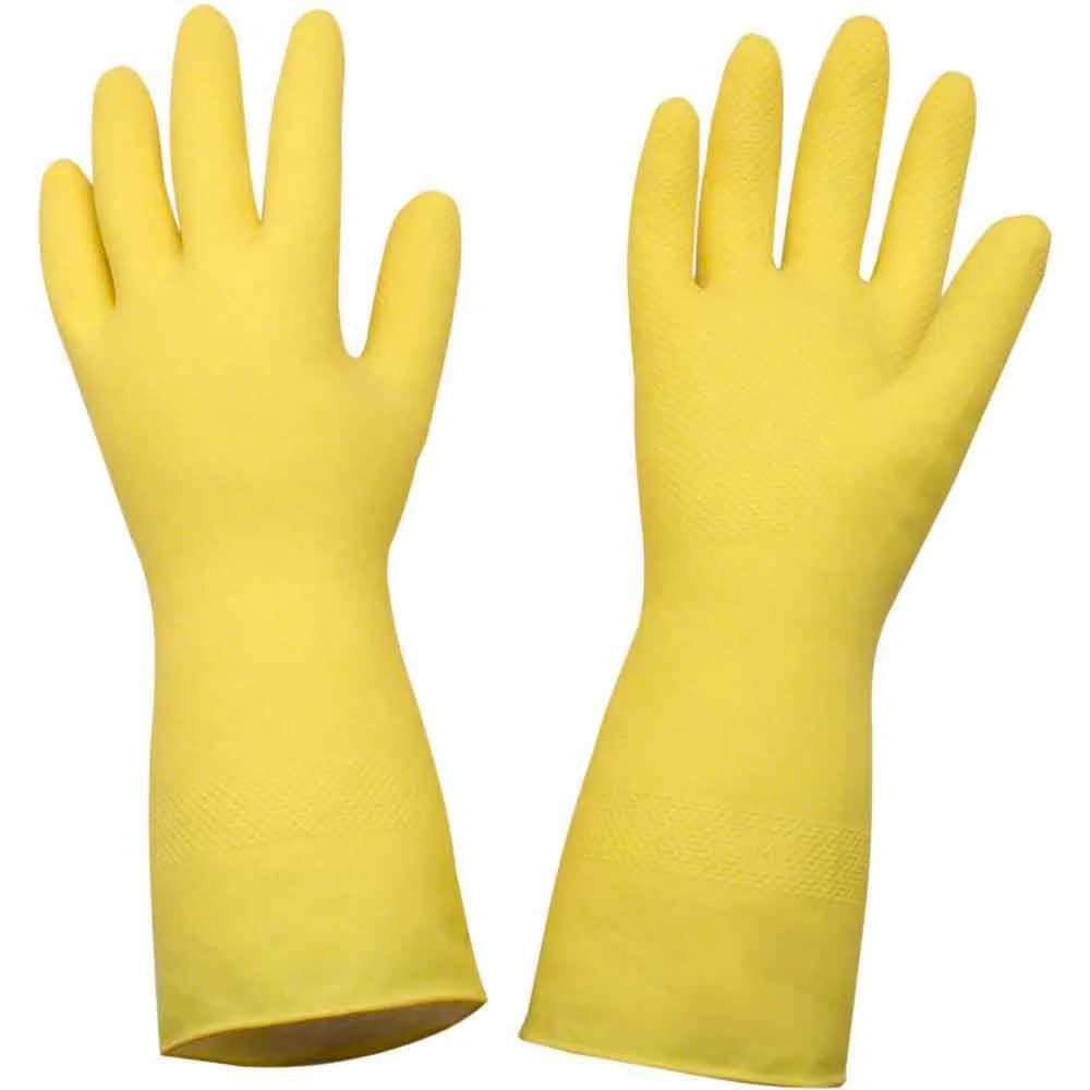 Luva Latex Amarela G Carbografite
