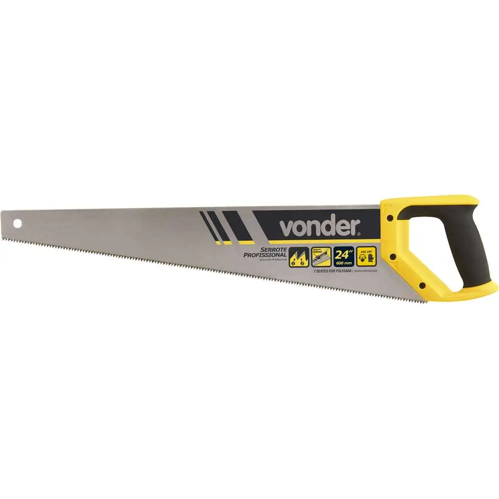 Serrote Vonder SE 024 24 pol. 609 mm Cabo Ergonômico Vonder