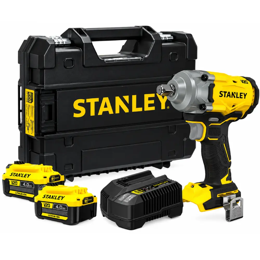 Chave de Impacto 20V 1/2 pol. 795Nm SBW921M2T Stanley