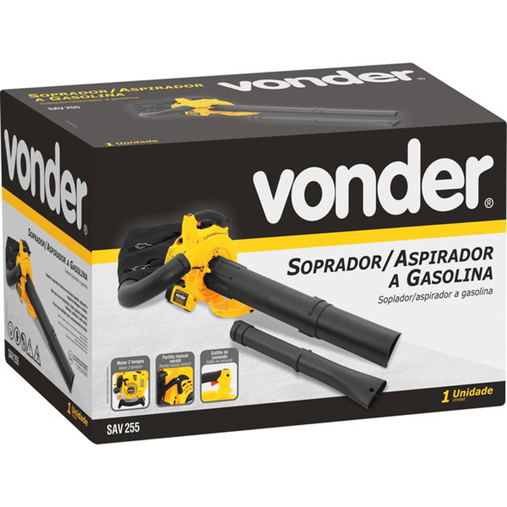 Soprador e Aspirador a gasolina SAV 255 Vonder