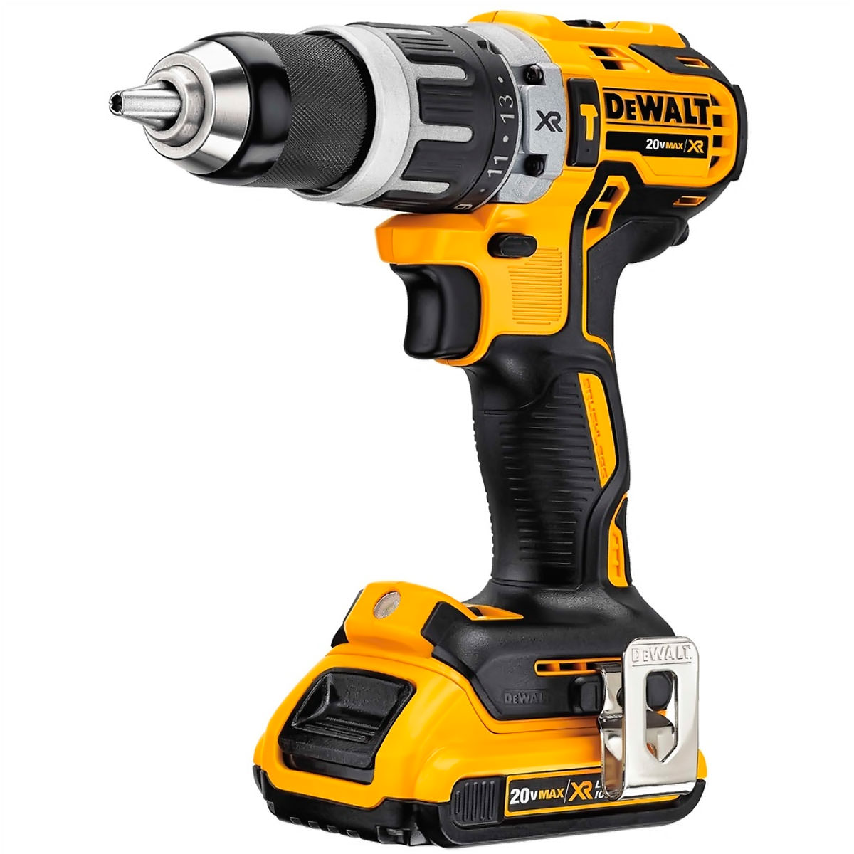 Furadeira e Parafusadeira de Impacto 1/2 Pol DCD796D2 Dewalt