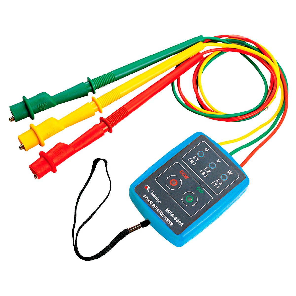 Fasímetro Detector de Tensão CAT II MFA-840A Minipa