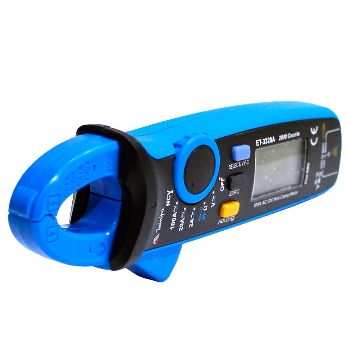 Mini Alicate Digital True EMS CAT III ET-3320A Minipa