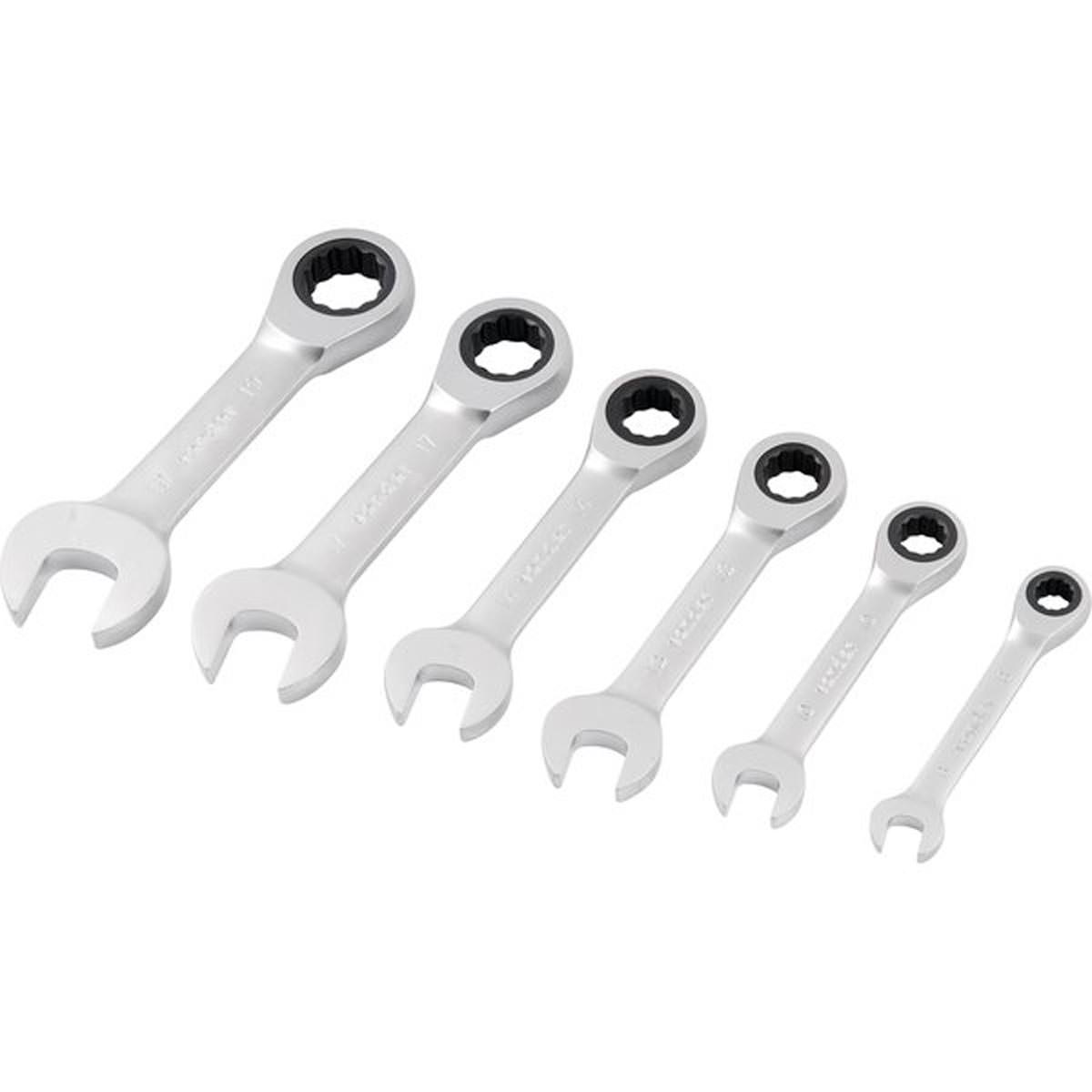 Jogo de Chaves Combinada 6 Peças 8 a 19mm com Catraca Vonder