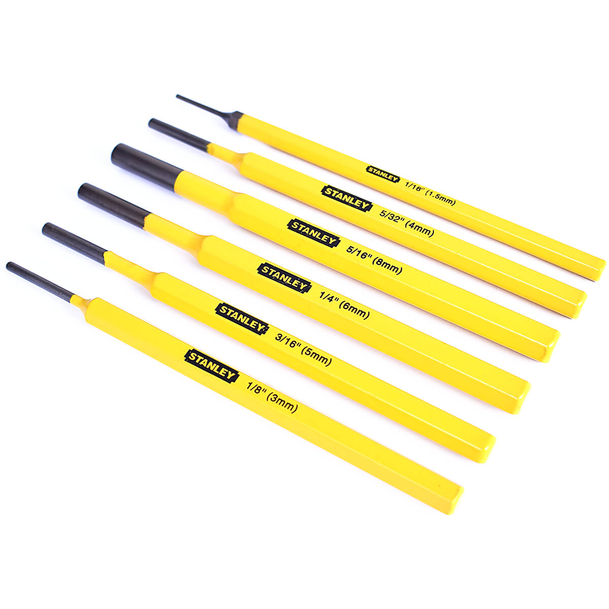 Jogo de Saca-Pino Paralelo com 6 Peças em Aço 16-226 Stanley