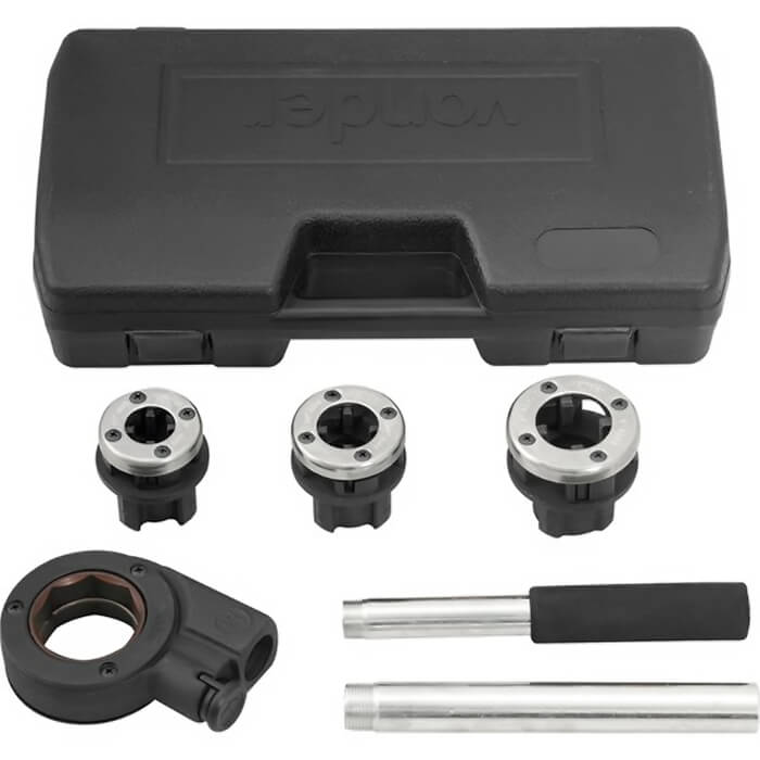 Jogo De Tarraxas Manuais BSPT 1/2 à 1 polegadas Vonder