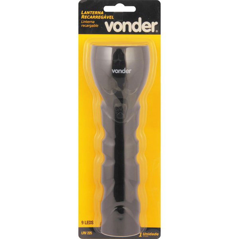 Lanterna recarregável Bilvot 09 Leds LRV 225 Vonder