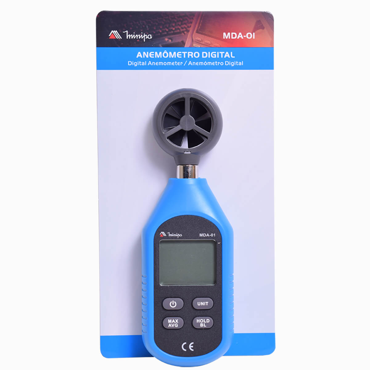 Anemômetro Digital MDA-01 Minipa