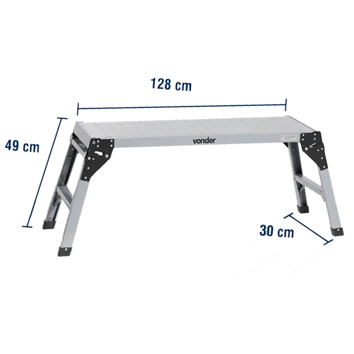 Plataforma Dobrável 150 Kg Vonder