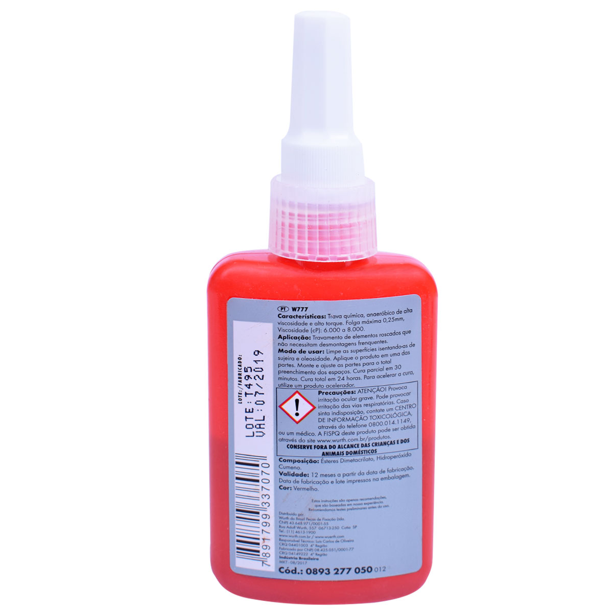 Trava Roscas Torque Alto W777 50gr Wurth