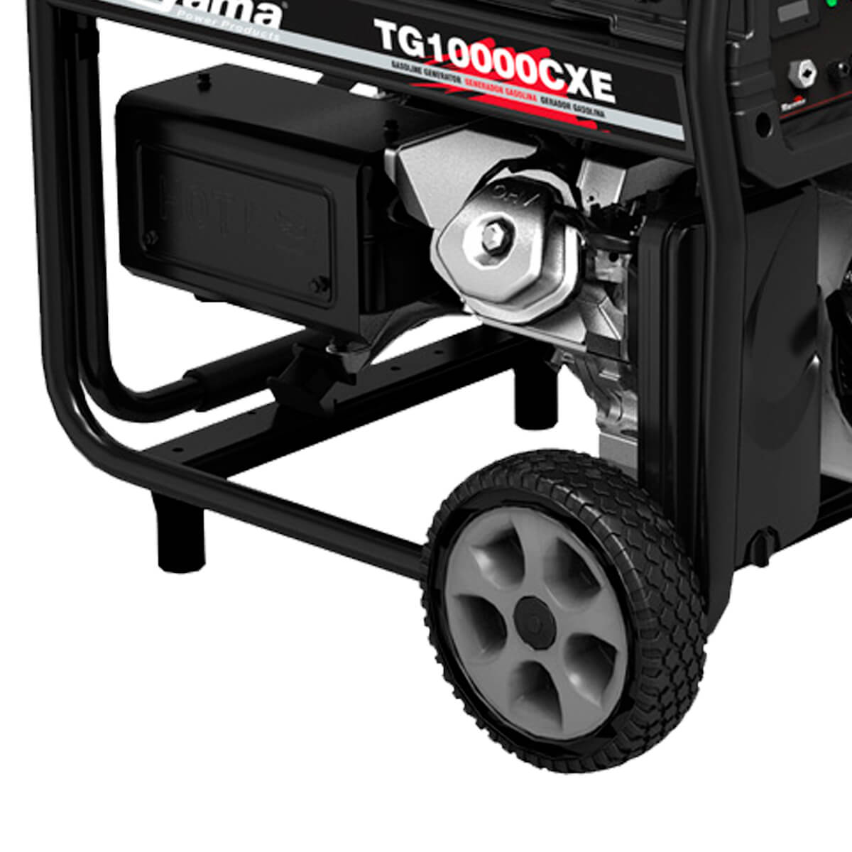 Gerador a Gasolina Monofásico Bivolt 9kva Tg10000cxe Toyama