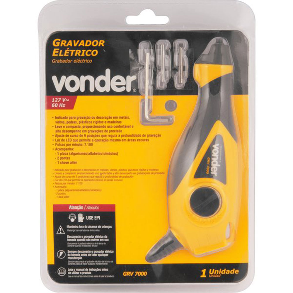 Gravador Elétrico GRV 7000 Vonder