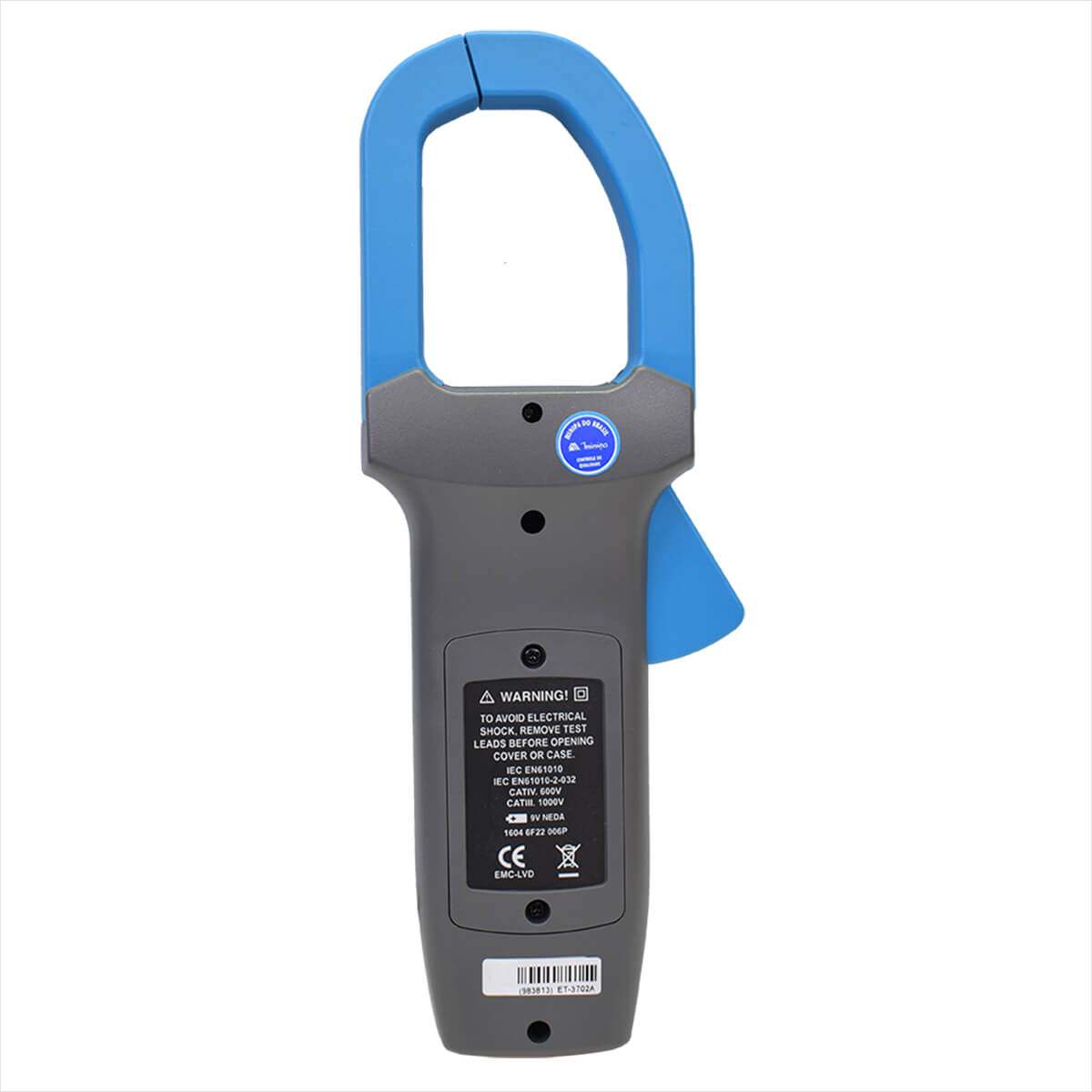 Alicate Amperímetro Digital Cat Iv Et-3702a Minipa