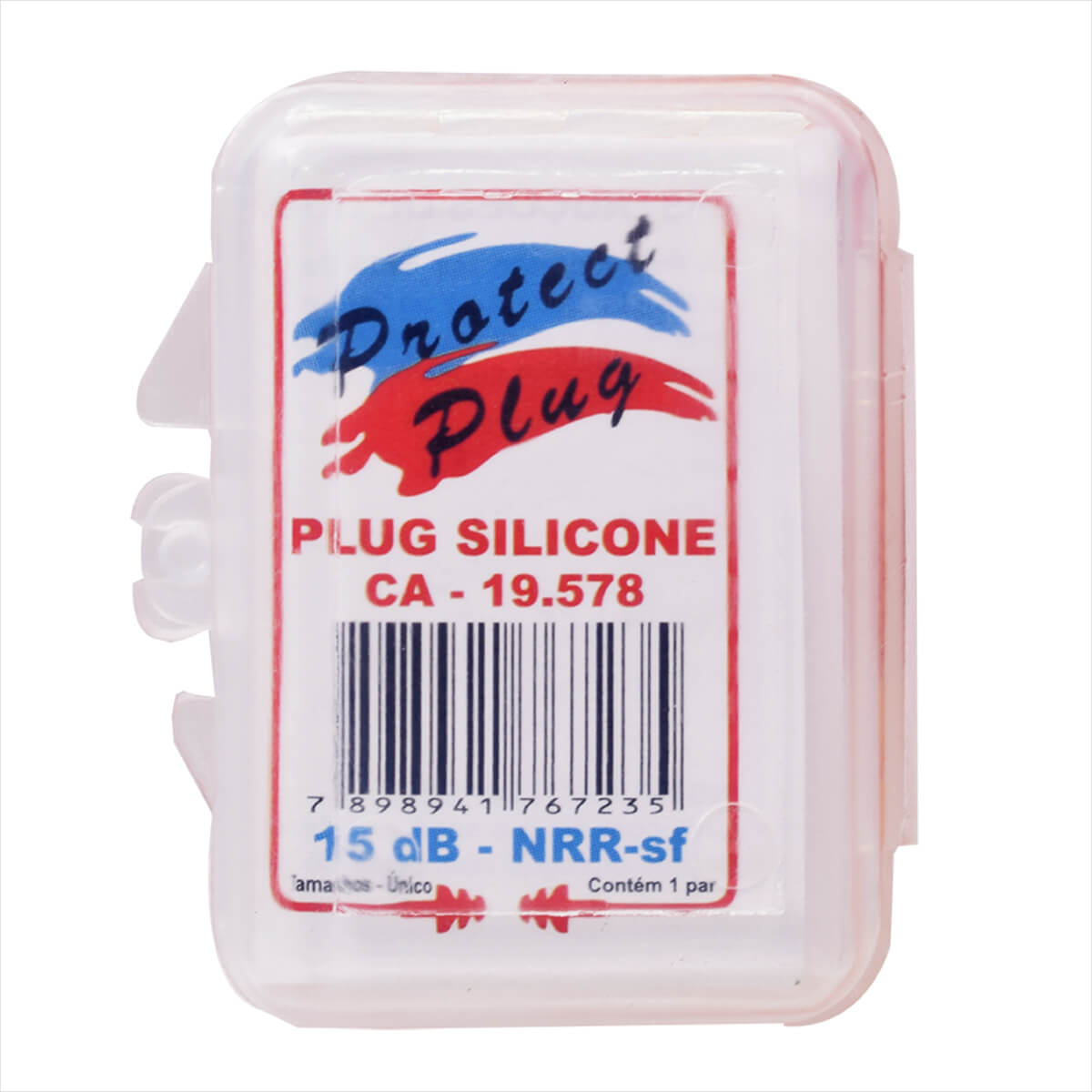 Protetor Auricular Siliconado 15db Ca 19578 Protect Quality
