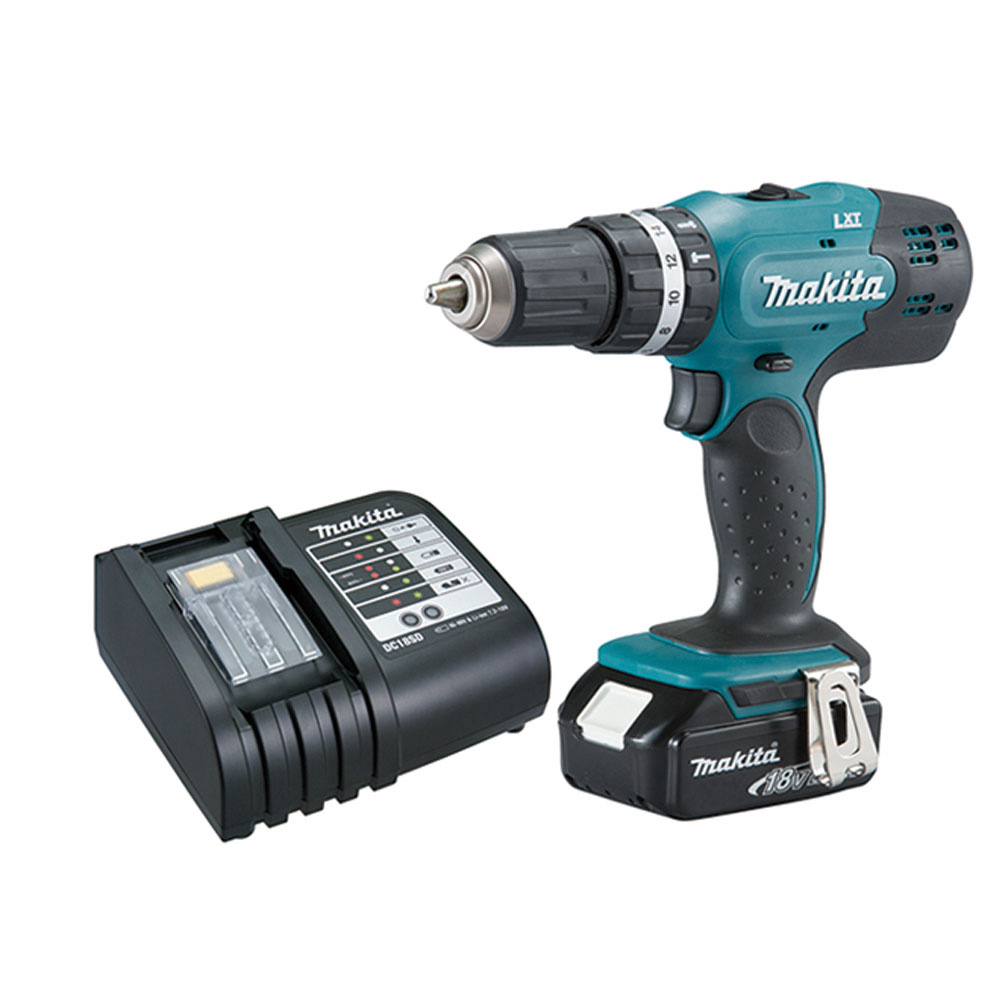 Parafusadeira e Furadeira com Impacto Bivolt DHP453X10 MAKITA Parafusadeira e Furadeira com Impacto Bivolt DHP453X10 MAKITA