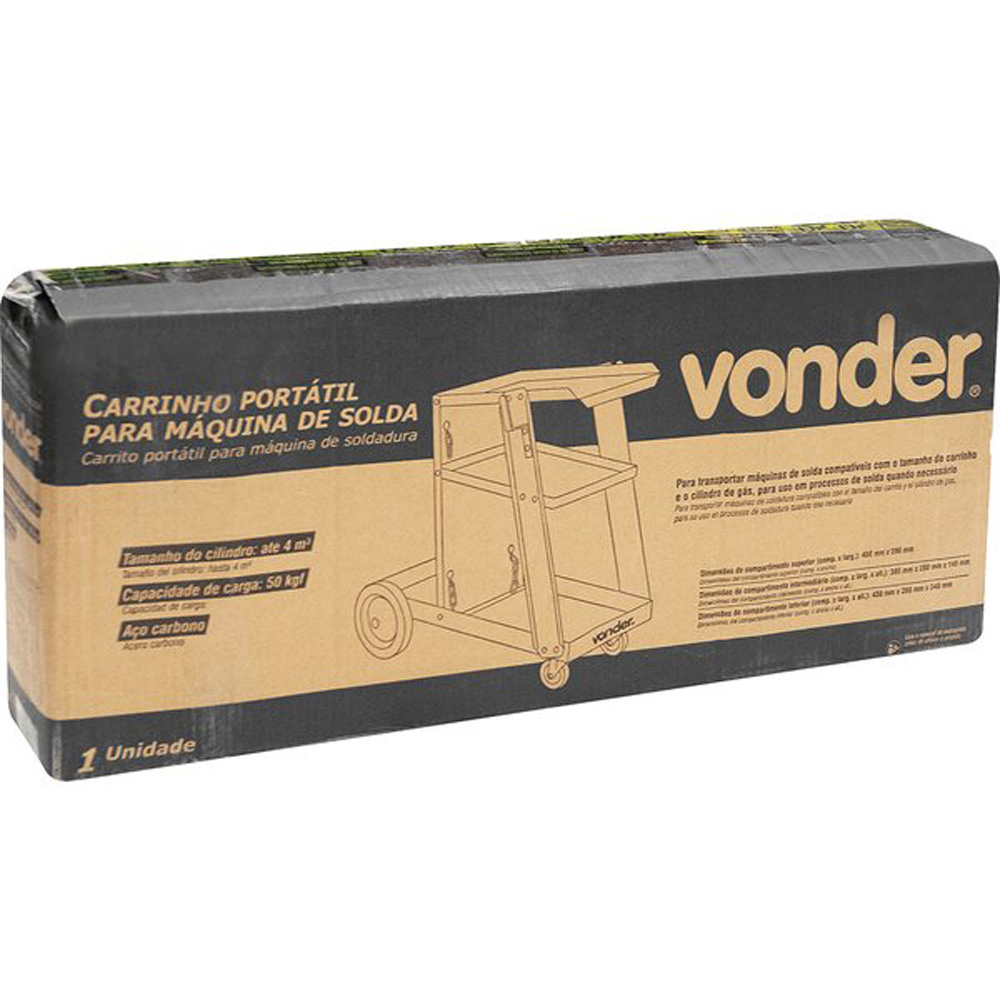 Carrinho portátil para máquina de solda VONDER