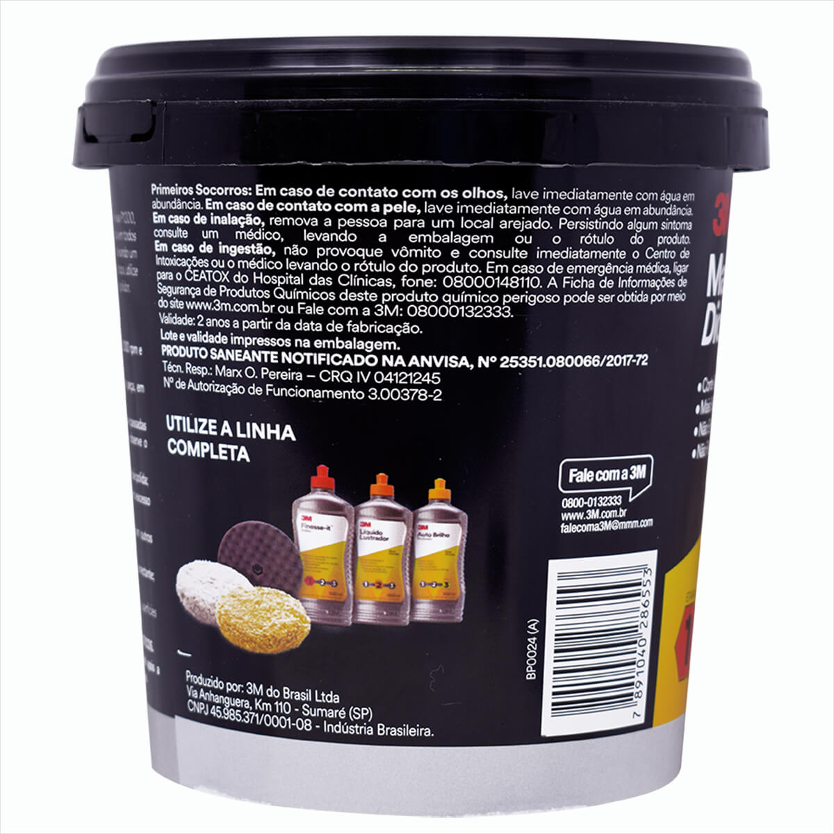 Massa de Polir Diamante 1Kg 3M