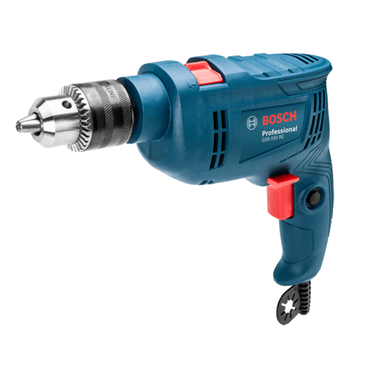Furadeira De Impacto Rev. Variável 1/2 pol. 550W GSB 550 RE Bosch
