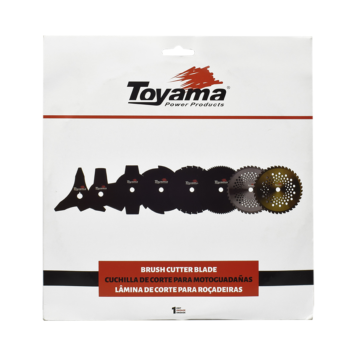 Lamina Para Roçadeira 40 Dentes Videa 255m Furo 25,4 Toyama